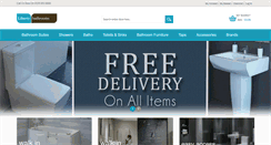 Desktop Screenshot of libertybathrooms.com