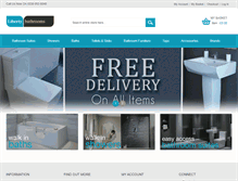 Tablet Screenshot of libertybathrooms.com